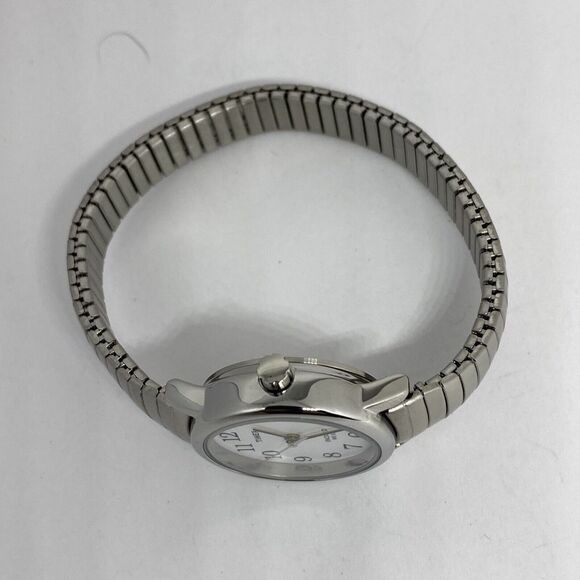 Timex Easy Reader T2H371 Women's Silver Brass Analog Dial Quartz Watch RQ530 - Picture 8 of 12